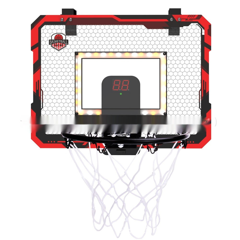 Light Dunk Scoring Folding Basketball Frame Punch-free Suction Cup Iron Hook Dual-use